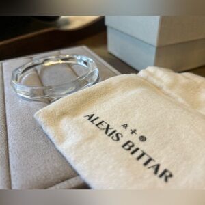 Alexis Bittar Faceted Lucite Bangle